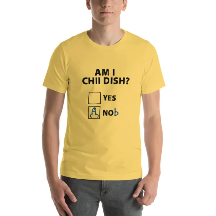 Am I Childish Yellow T-Shirt