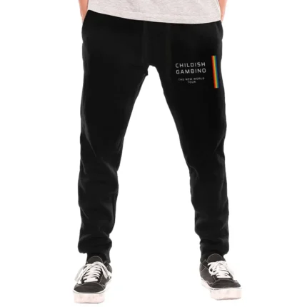 Childish Casual Black Jogger