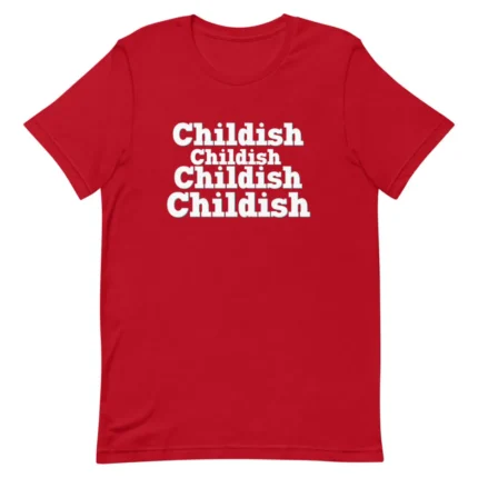 Childish Full Red T-Shirt