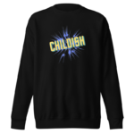 sparkling logo sweatshirt childish