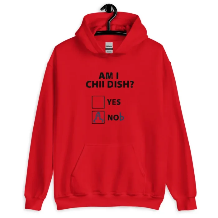 Am I Childish Red Hoodie